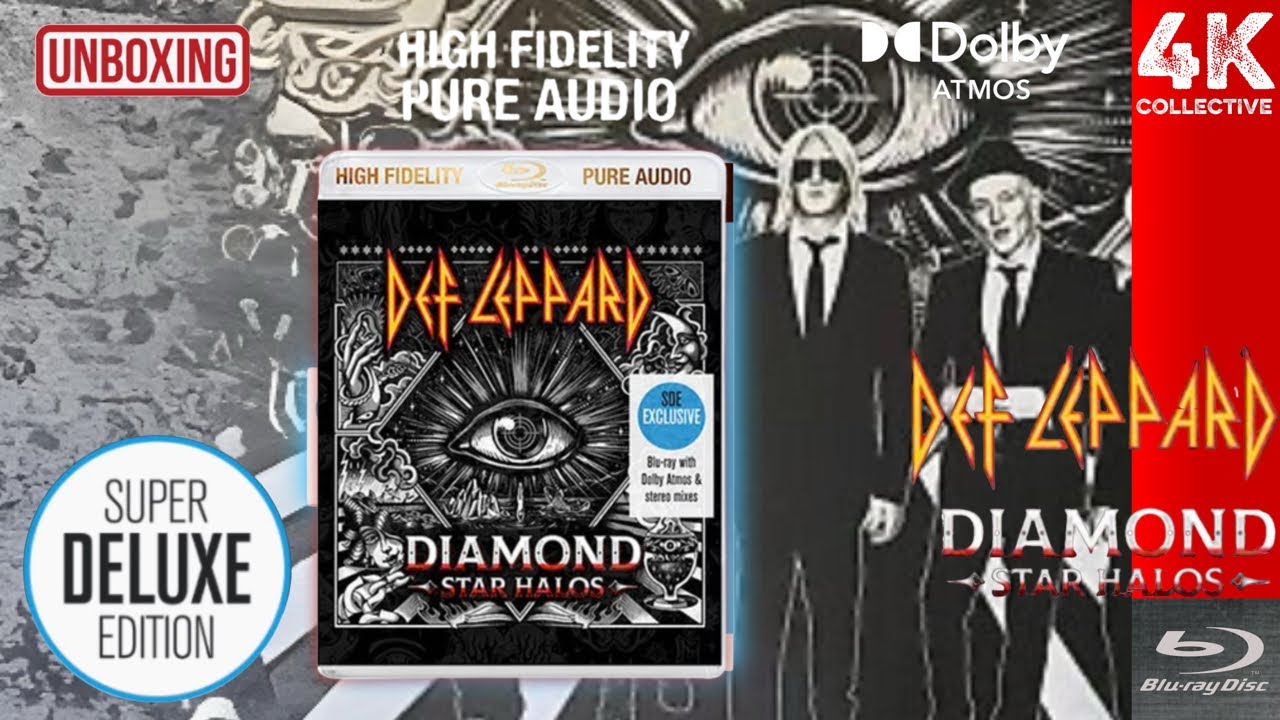 【中古Blu-ray Audio】デフ・レパード「ダイアモンド・スター・ヘイロー Def Leppard - Diamond Star Halos - Amazon.com Music