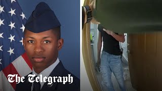 video: Airman shot dead after answering door to sheriff who got wrong apartment