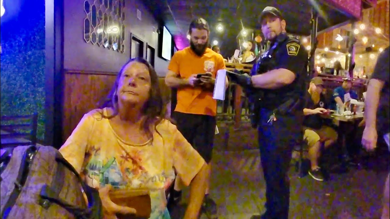 Woman Refuses To Pay, Refuses To Leave, and Refuses All Officer Commands