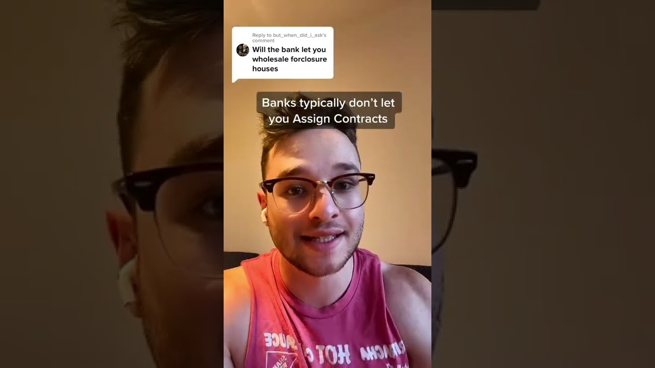 How to Wholesale a Bank Owned Foreclosure Real Estate House 🏚