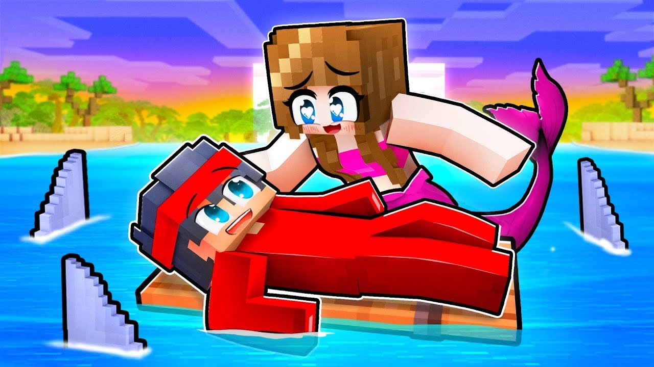 A MERMAID Has A SUPER CRUSH On ME in Minecraft!