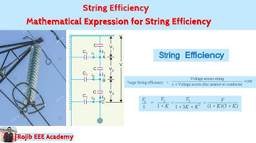 String Efficiency || Mathematical Expression for String Efficiency || Power System Analysis