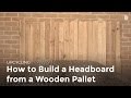 How to Build a Bed Headboard | Upcycling How to Build a Bed Headboard | Upcycling