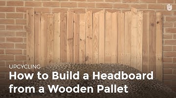 How to Build a Bed Headboard | Upcycling