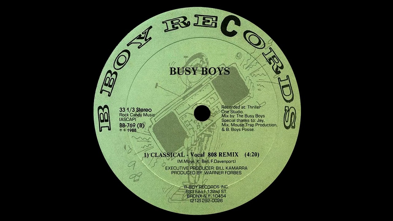 Busy Boys - Classical (Vocal Version) - YouTube