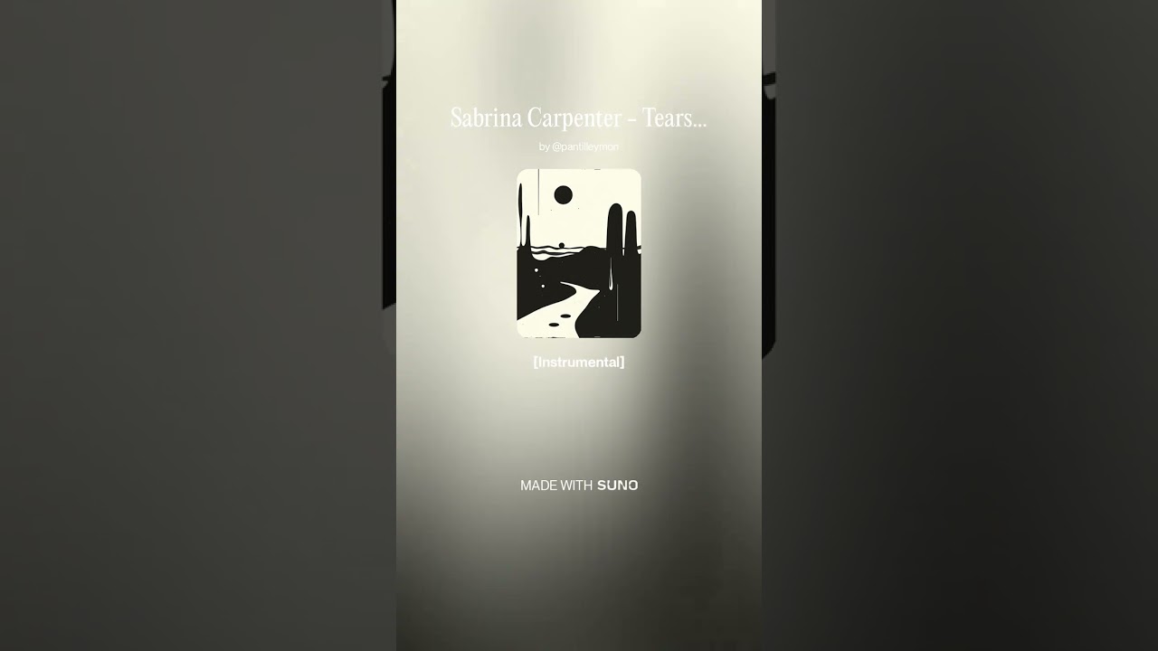 Sabrina Carpenter   Tears Remix