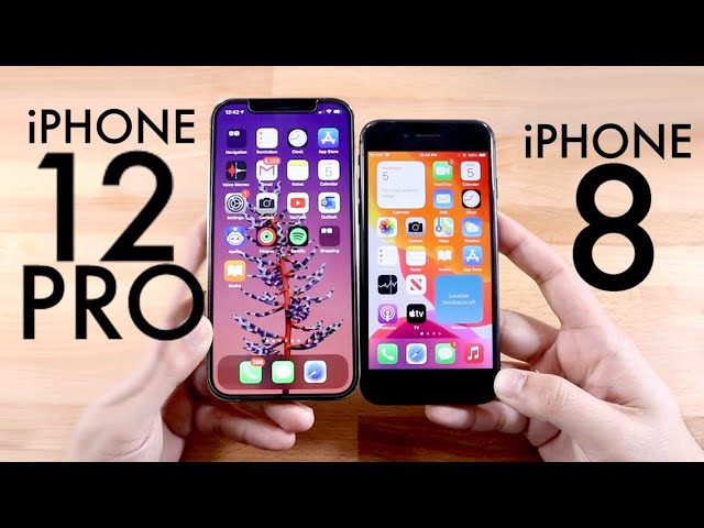 Lágrimas Será sesión iPhone 12 Pro Vs iPhone 8! (Comparison) (Review) - YouTube