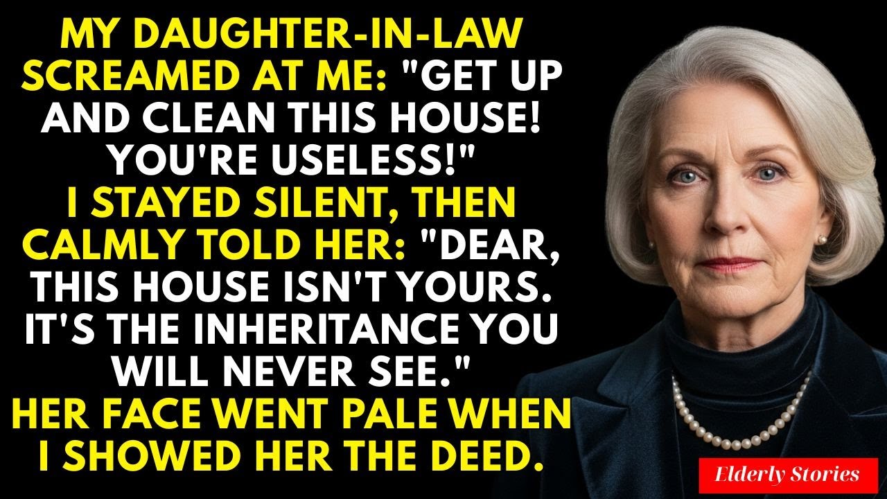 My Daughter-In-Law Yelled "Get Up & Do Something!" She Never Expected Me To Shut Her Up Like This.