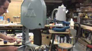 71. how to install a riser block on an older delta bandsaw part 1