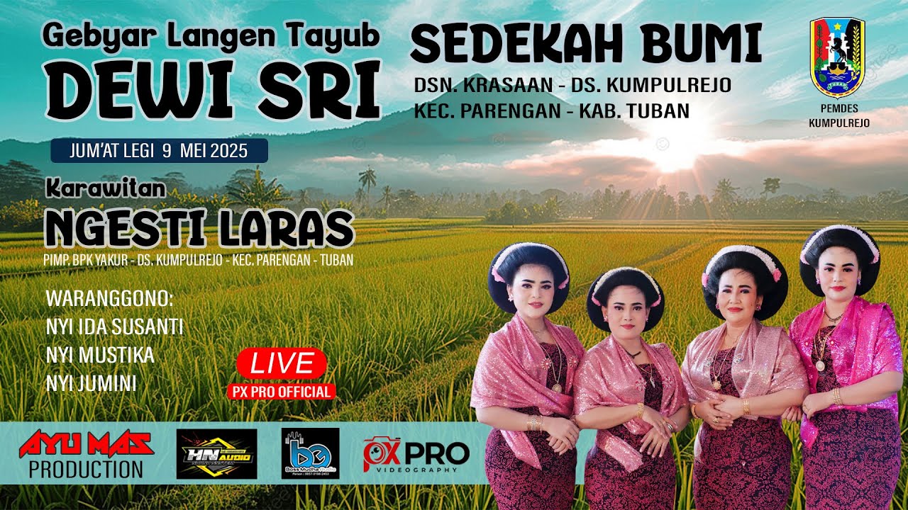 SENI LANGEN TAYUB DALAM RANGKA SEDEKAH BUMI 