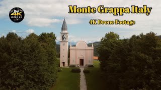 Monte Grappa Italy 🇮🇹  4K Drone Footage