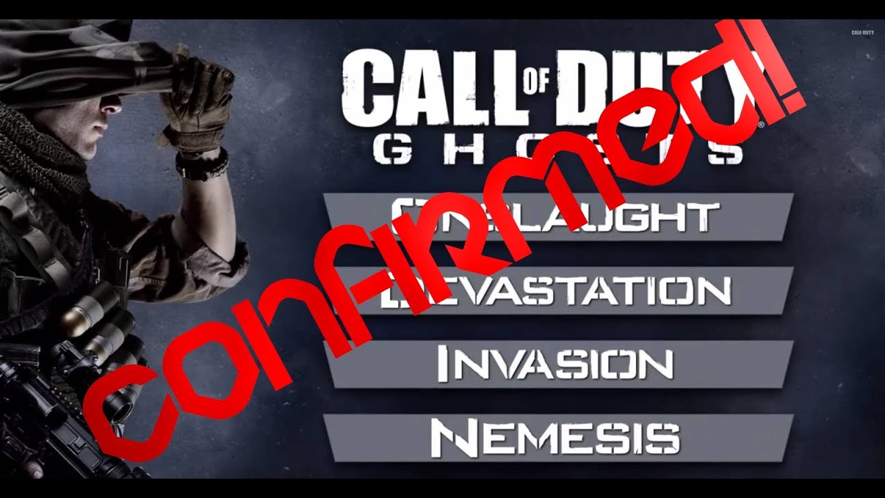 Call of Duty: Ghosts - Onslaught DLC (New Guns, New Maps, New Extinction)