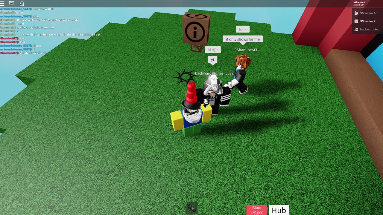 Decal Glitch Roblox YouTube 