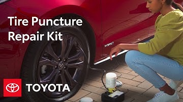 Toyota How To: Tire Puncture Repair Kit | Toyota