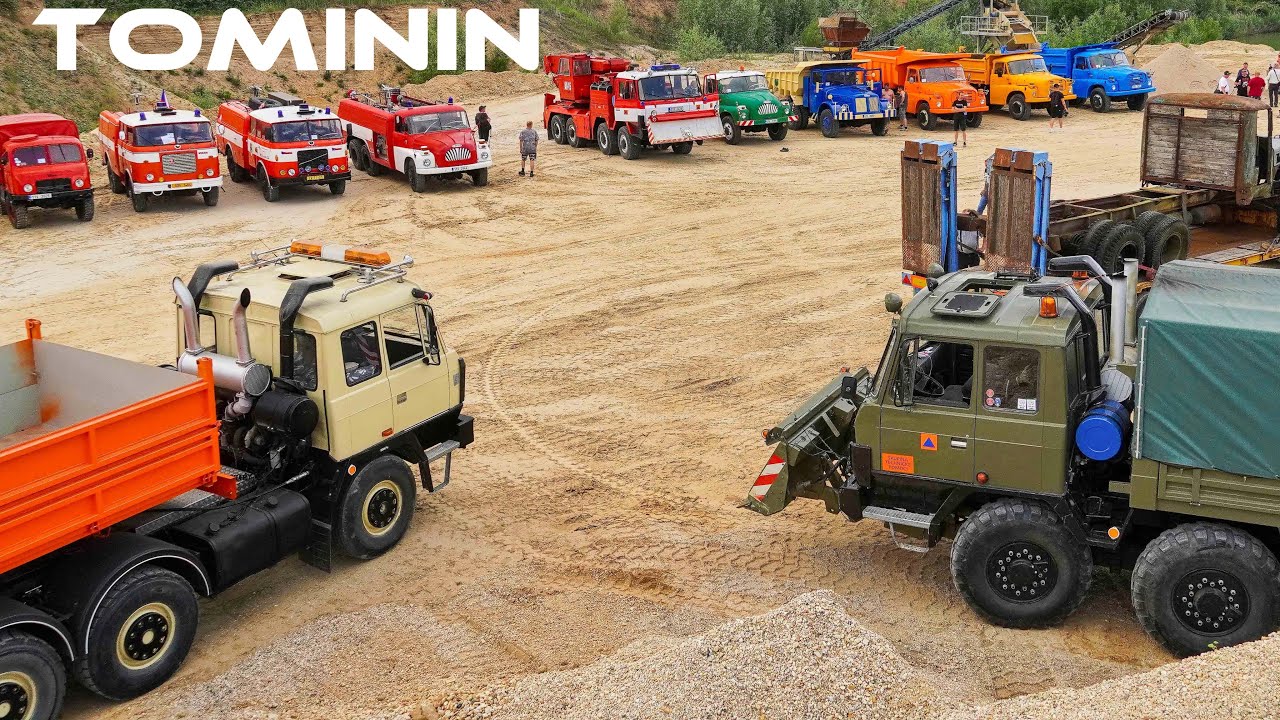 Sraz historických nákladních automobilů 2025 - Pískovna Chotouň | Old Truck show 🚛🚒