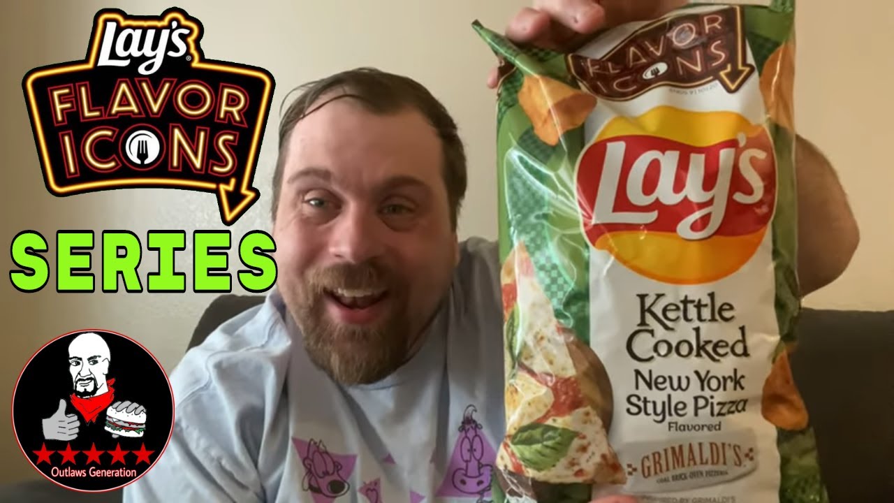 Lay's Icons: New York Style Pizza Grimaldi's Kettle Cooked REVIEW