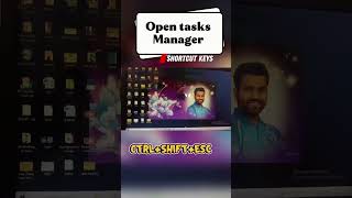 Ctrl+Shift+Esc😯 | open task manager  1 second me#ArtificialIntelligence#TechTrends2026#FutureTec