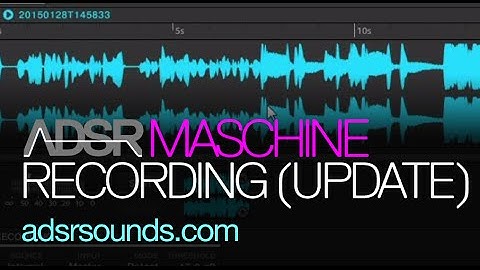 Recording Performances in Maschine (Follow-up video)