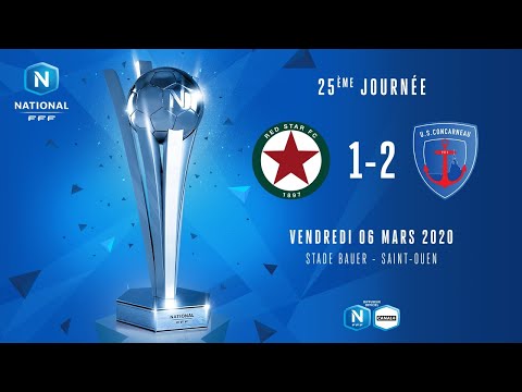 Red Star Concarneau Goals And Highlights