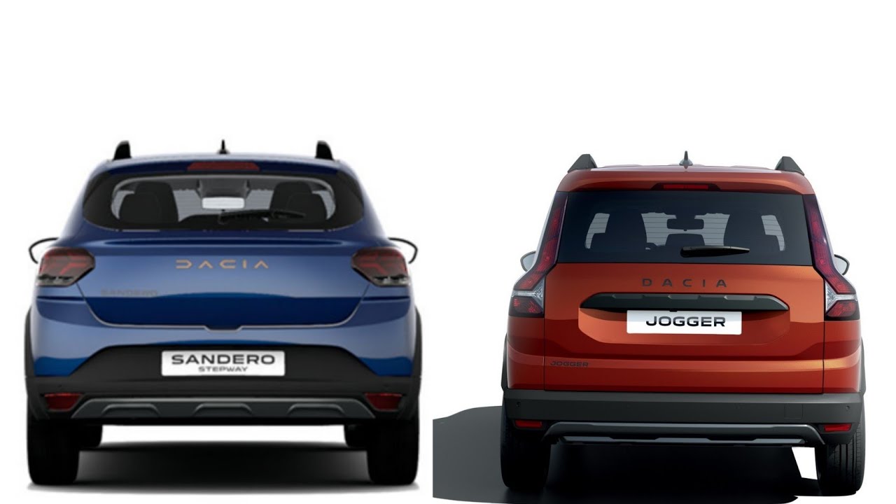 Dacia Jogger vs Dacia Sandero Stepway, Jogger vs Samdero Design