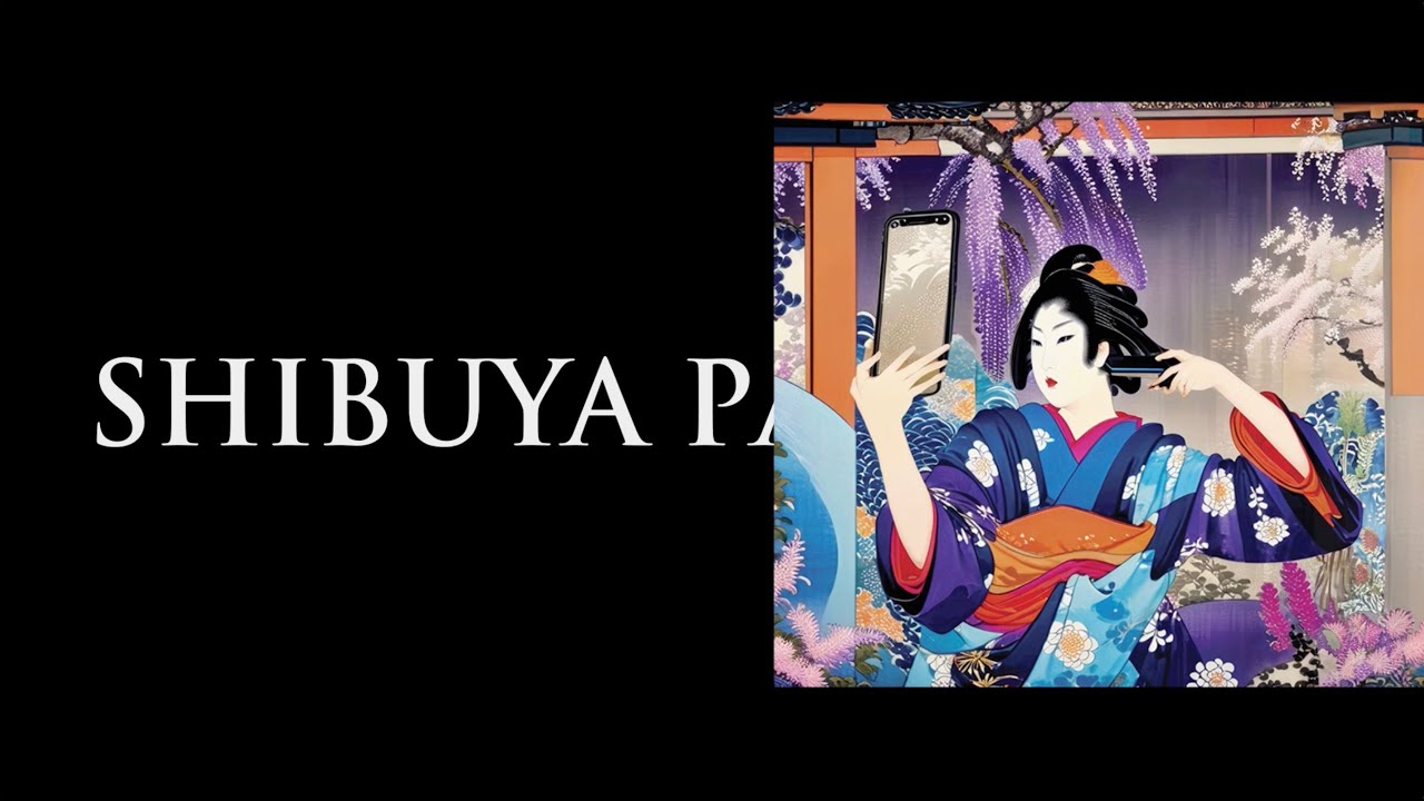RHYME SO - SHIBUYA PARAPARA (Lyric Kimono Sash) - YouTube