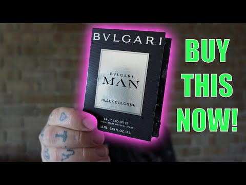 Bvlgari Man Black Cologne Fragrance Review