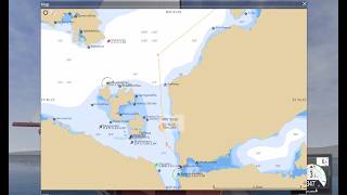 Sailaway 3: Navigation, Charting Routes, Potting Waypoints and GPS Guide
