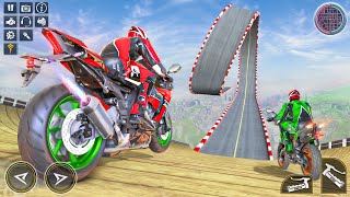 Mega Ramp Bike Dirt Racing Simulator - Extreme Motocross Stunts - Android Gameplay (Full Game A2Z) screenshot 3
