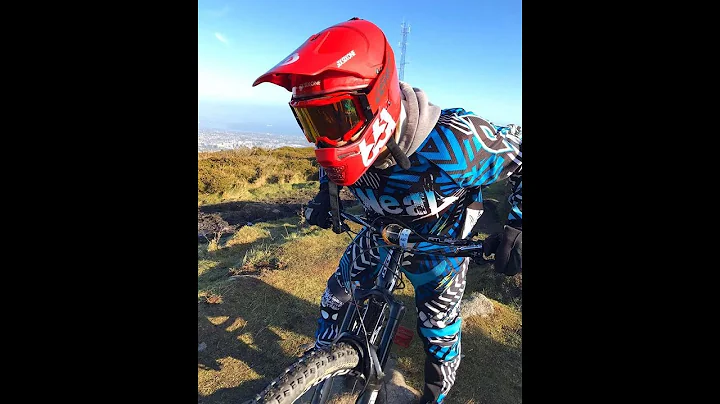 MTB in Ireland. Heitor Severo and Frances Speight.