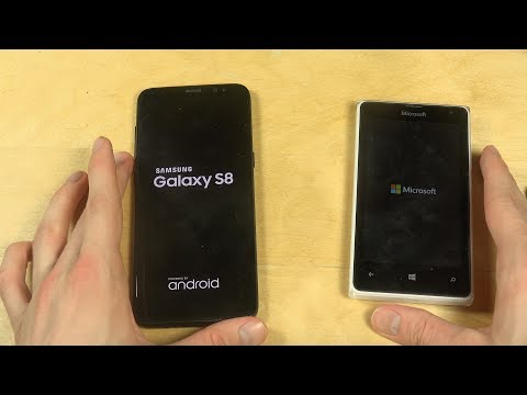 Samsung Galaxy S8 vs. Microsoft Lumia 532 - Which Is Faster?