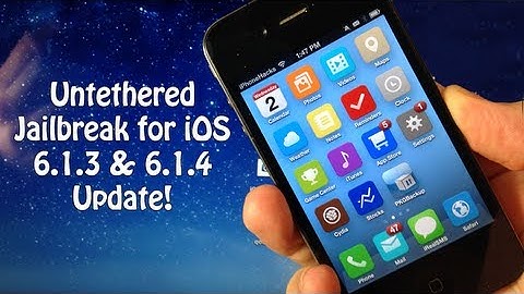 Untethered Jailbreak for iOS 6.1.3 & 6.1.4 - Update!