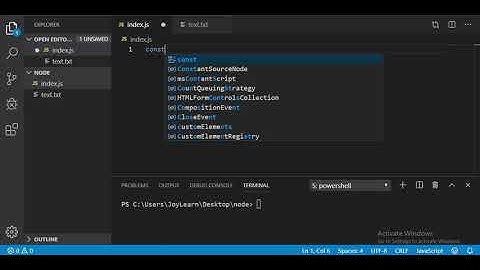 5- how to update, delete and rename file using node