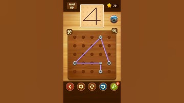 Line puzzle String Art Oak level 60