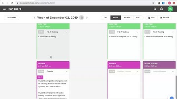 How to Use Planboard