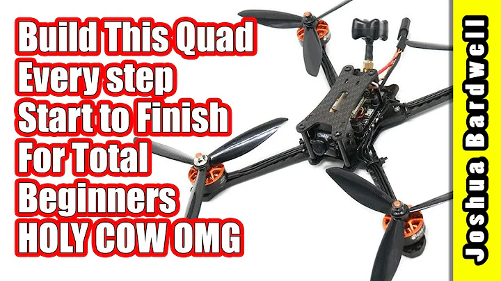 Beginner Guide $120 FPV Drone How To Build - Part 1 - Assembly