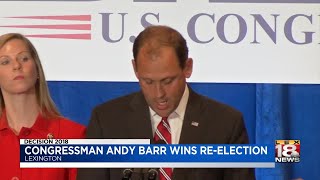 Congressman Andy Barr Wins Re-election