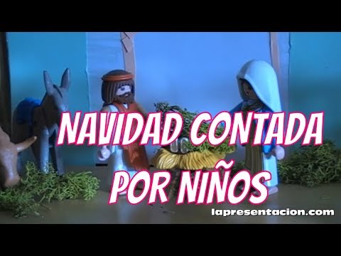 ❤️ NAVIDAD, el NACIMIENTO de JESÚS |► (narrado por niños con figuras de BELÉN de playmobil) 👈👈