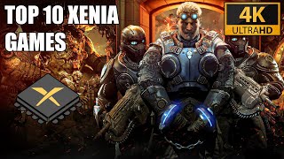 TOP 10 Xenia Emulator Games | Fully Playable✔️ | RTX 4080 + i9 13900K | 4K 60FPS