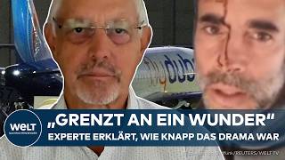 FLY DUBAI: "Grenzt an ein Wunder" – Experte erklärt, wie knapp das Drama im Cockpit wirklich war