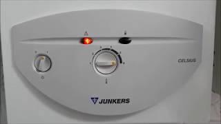 Calentador Junkers Celsius Wt11 Error Piloto Rojo Resetrearme Manual