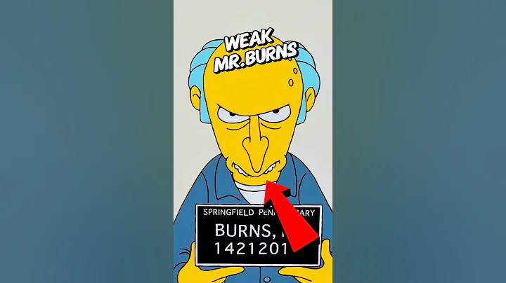 5 More Times We’ve Seen How Weak Mr. Burns is in The Simpsons 💀 #simpsons #shorts