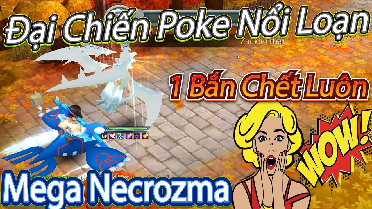 Trải Nghiệm 1 Mình Mega Necrozma Đại Chiến Poke Nổi... - youtube