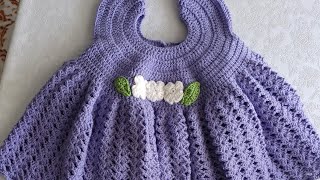 🎀Tığ işi Kolay Elbise Yapımı 1.5 Yaş #crochet