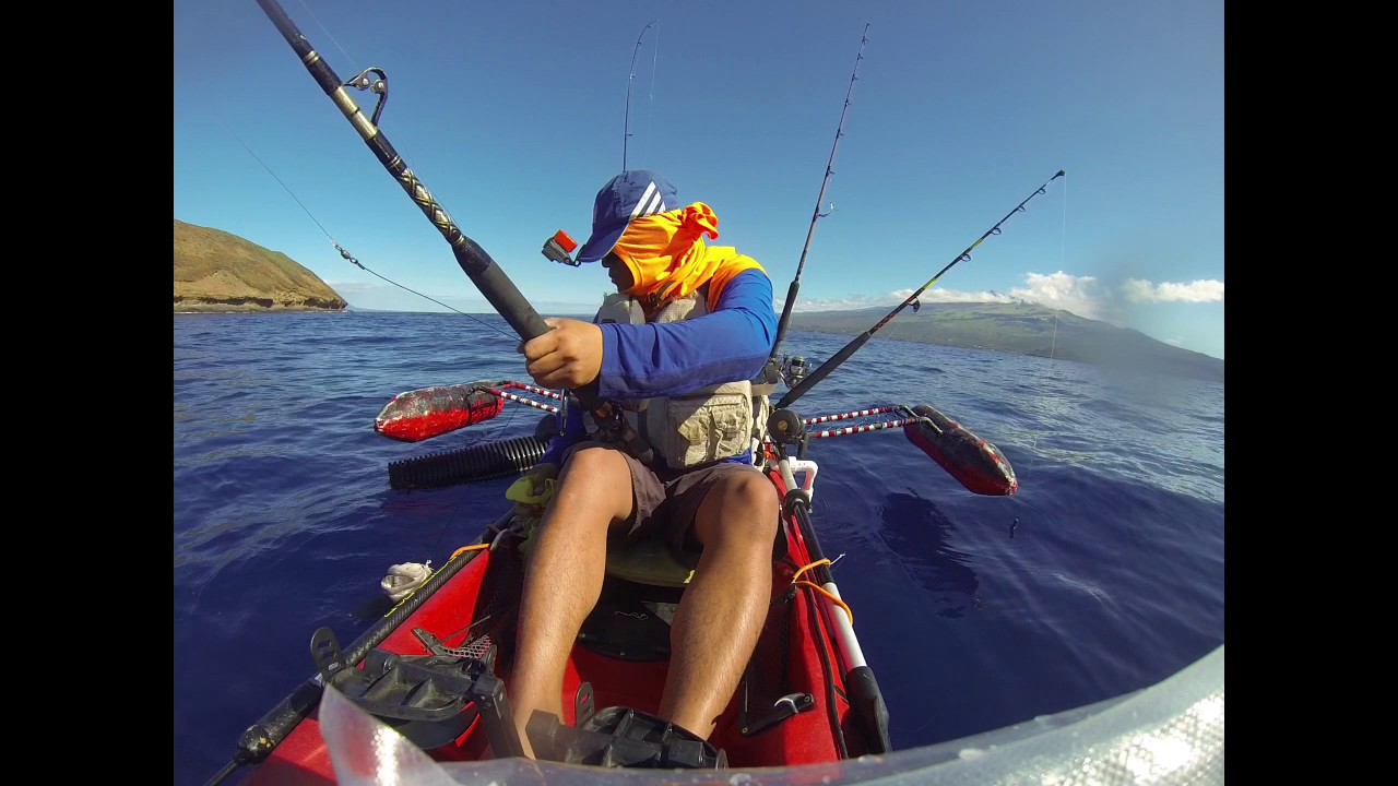 Maui Kayak First Fish 1/8/2017 YouTube