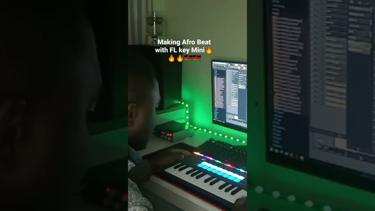 Making Afro Beat Vibe With FLKey Mini(fl studio 20)