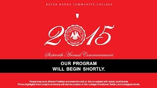 BRCC Commencement: 2015