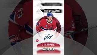 First Look at 25-26 SP Authentic Hockey Cards #hockeycards #sportscards #shorts