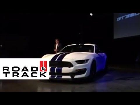 2016 Shelby GT350 Engine Sounds - Los Angeles Introduction | Road & Track