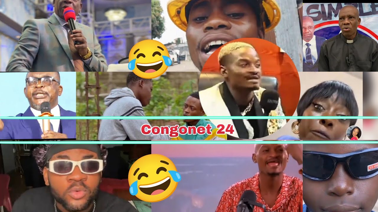 😂😂 Eyinda kaka na émission ya lelo 😅 tika #toseka na biso 🤣 #congo #humour #collage 