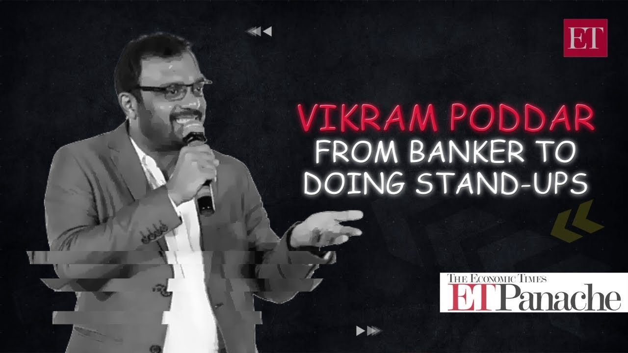 After investment banking, standup comedy was a logical career move